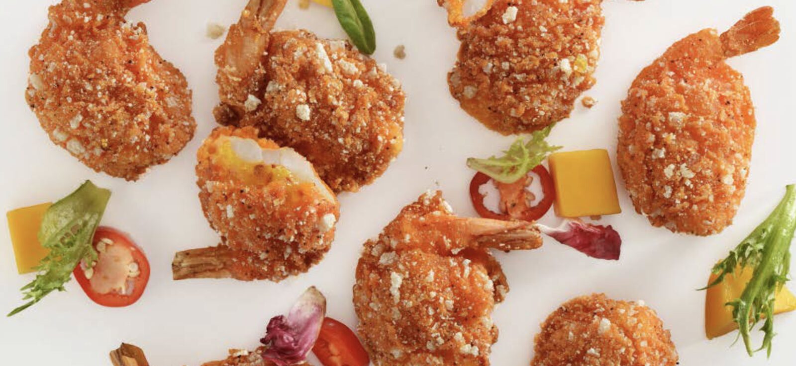 Crispy prawns